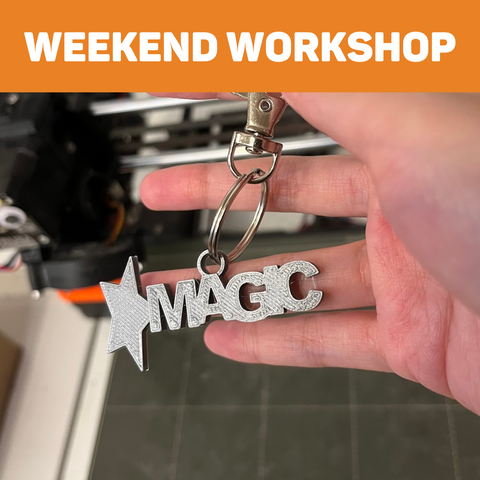 Weekend Workshops: Intro to 3D Design & 3D Printing