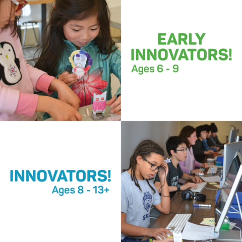 Innovators! - Grand Arcade Studio - Fall 2026 (8-13+ yrs)