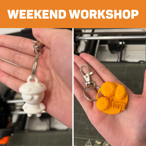 Weekend Workshops: Intro to 3D Design & 3D Printing