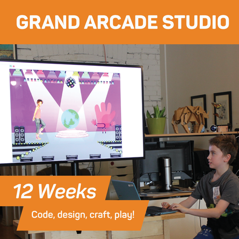 Innovators! - Grand Arcade Studio - Fall 2026 (8-13+ yrs)