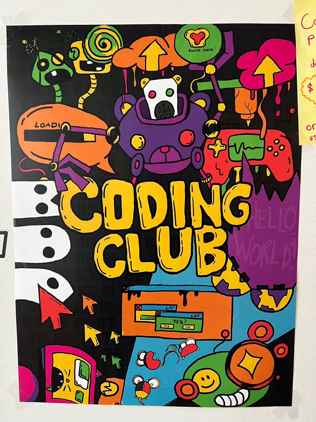 Coding Club - Poster – Little Robot Friends